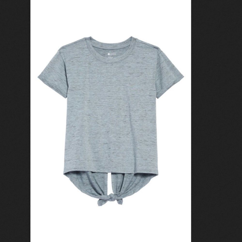 Zella Girl Fly Away Crew T-Shirt Size S(7/8)‎